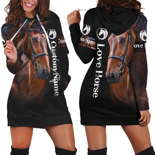 Love Horse 3D All Over Printed Shirts TR1311204