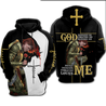 God Designed Me, Create Me, Blesses Me - 3D All Over Printed Shirts For Men and Women Pi250503-Apparel-TA-Hoodie-S-Vibe Cosy™