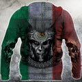 3D All Over Aztec Warrior Mexican 05 Hoodie - Amaze Style™-Apparel