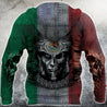 3D All Over Aztec Warrior Mexican 10 Hoodie-Apparel-HP Arts-Hoodie-S-Vibe Cosy™