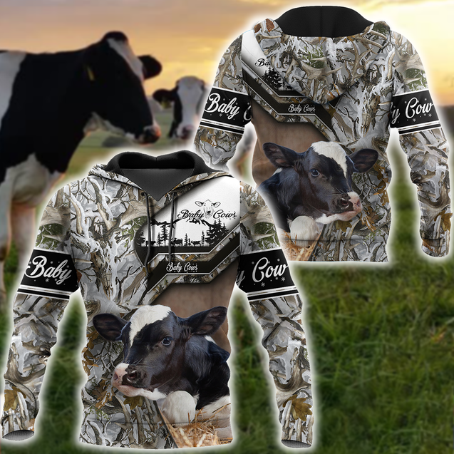 Cow 3d hoodie shirt for men and women DD11182002