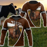 Cow 3d hoodie shirt for men and women DD11182007