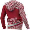 French Polynesia Hoodie - Circle Red Ver 2.0 J7-Apparel-Khanh Arts-Hoodie-S-Vibe Cosy™