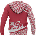 French Polynesia Hoodie - Circle Red Ver 2.0 J7-Apparel-Khanh Arts-Hoodie-S-Vibe Cosy™