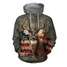 3D All Over Printed Deer Clothes-Apparel-HP Arts-Hoodie-S-Vibe Cosy™