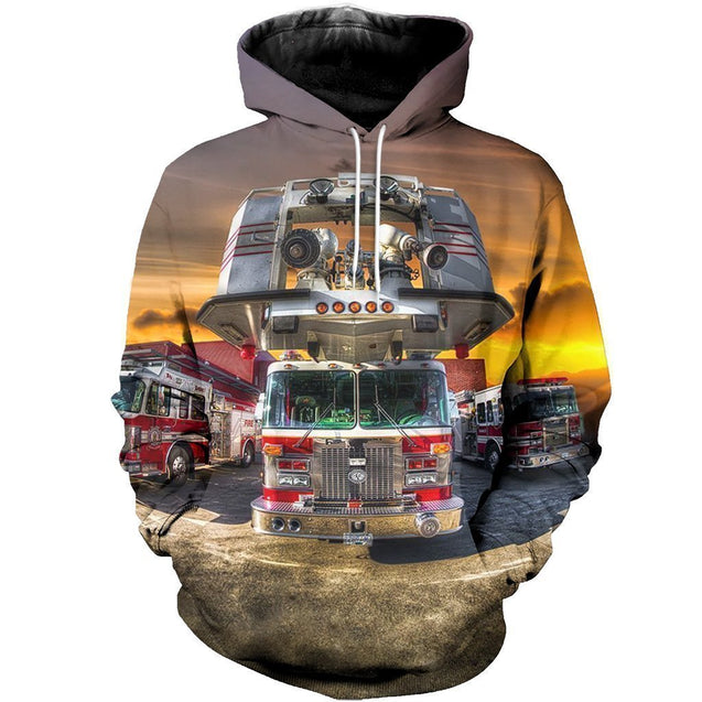 3D All Over Printed We're Firefighters Shirts-Apparel-HP Arts-Hoodie-S-Vibe Cosy™