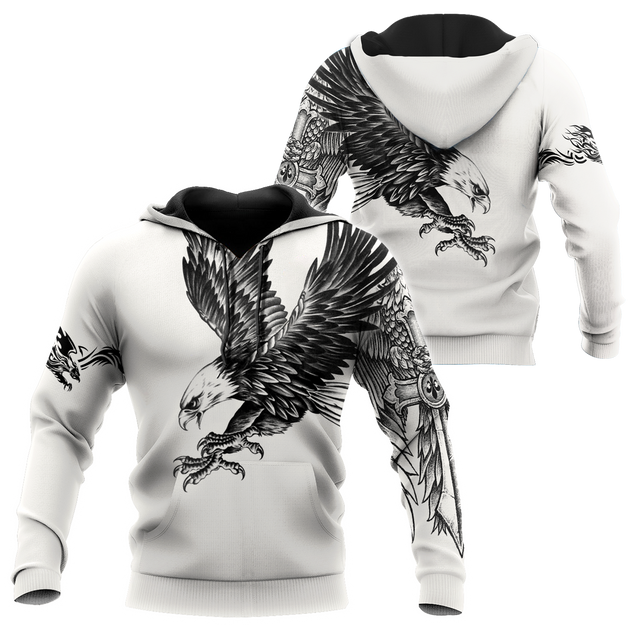 Eagle Tatoo Hoodie 3D All Over Printed Shirts For Men Pi15072003-Apparel-LAM-Hoodie-S-Vibe Cosy™