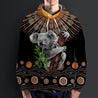 Koala Australian Aboriginal Hoodie-ALL OVER PRINT HOODIES (P)-HP Arts-Hoodie-S-Vibe Cosy™