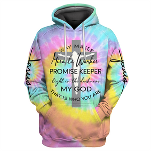 My God-Jesus 3D All Over Printed Shirts For Men and Women TA040805B-Apparel-TA-Hoodie-S-Vibe Cosy™