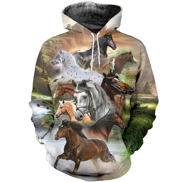 3D Printed So Many Horses Clothes - Amaze Style™-Apparel