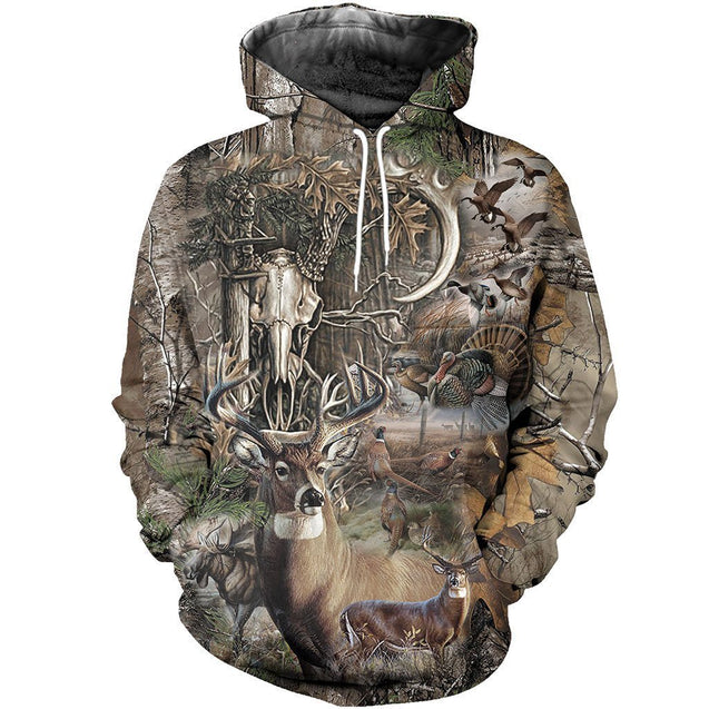 3D Printed Camo Hunting Art Clothes-Apparel-HP Arts-Hoodie-S-Vibe Cosy™