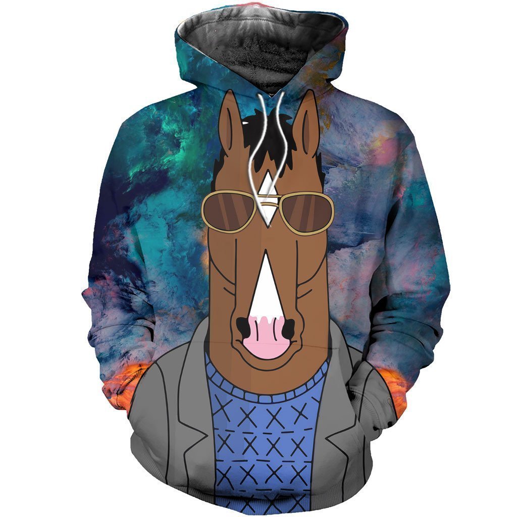 3D ALL OVER PRINTED A COOL HORSEMAN SHIRTS-Apparel-HP Arts-Hoodie-S-Vibe Cosy™