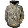 3D All Over Printed Deer in Camo-Apparel-HP Arts-Hoodie-S-Vibe Cosy™