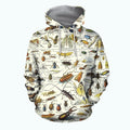 3D All Over Printed Insects Clothes-Apparel-HP Arts-Hoodie-S-Vibe Cosy™