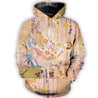 3D Printed Floral Chicken Clothes-Apparel-HP Arts-Hoodie-S-Vibe Cosy™