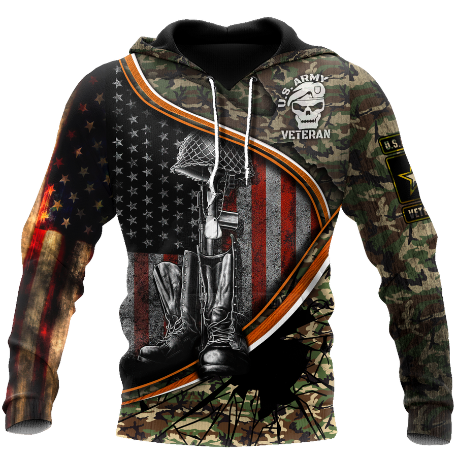 US Veteran 3D All Over Printed Shirt Hoodie MP18082001 - Amaze Style™-Apparel