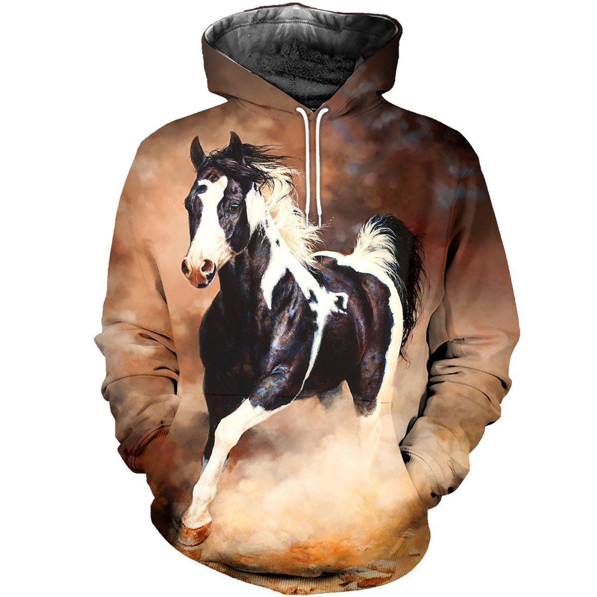 3D All Over Printed Pinto Horse Shirts-Apparel-HP Arts-Hoodie-S-Vibe Cosy™