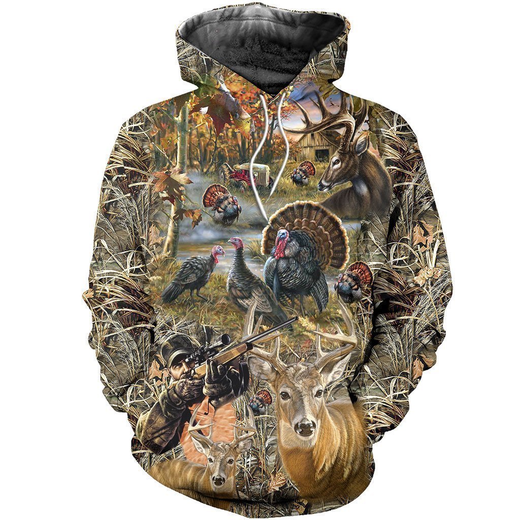 3D All Over Printed Hunting Shirts-Apparel-HP Arts-Hoodie-S-Vibe Cosy™
