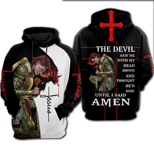 The Devil Saw Me With The Head Down 3D All Over Printed Shirts For Men and Women Pi250504