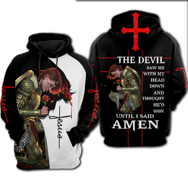 The Devil Saw Me With The Head Down 3D All Over Printed Shirts For Men and Women Pi250504