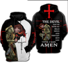 The Devil Saw Me With The Head Down 3D All Over Printed Shirts For Men and Women Pi250504