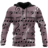 Musical Notes 3D All Over Printes-Apparel-HP Arts-Hoodie-S-Vibe Cosy™