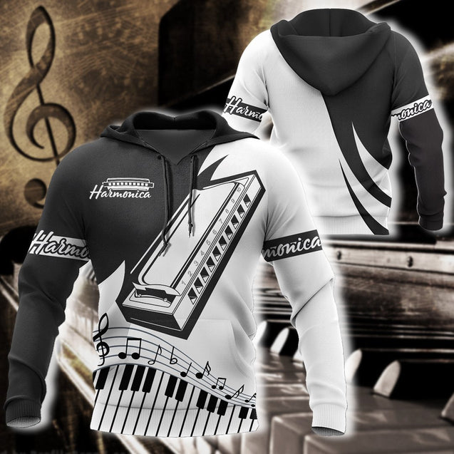 Harmonica music 3d hoodie shirt for men and women ver1 HG HAC27129-Apparel-HG-Zip hoodie-S-Vibe Cosy™