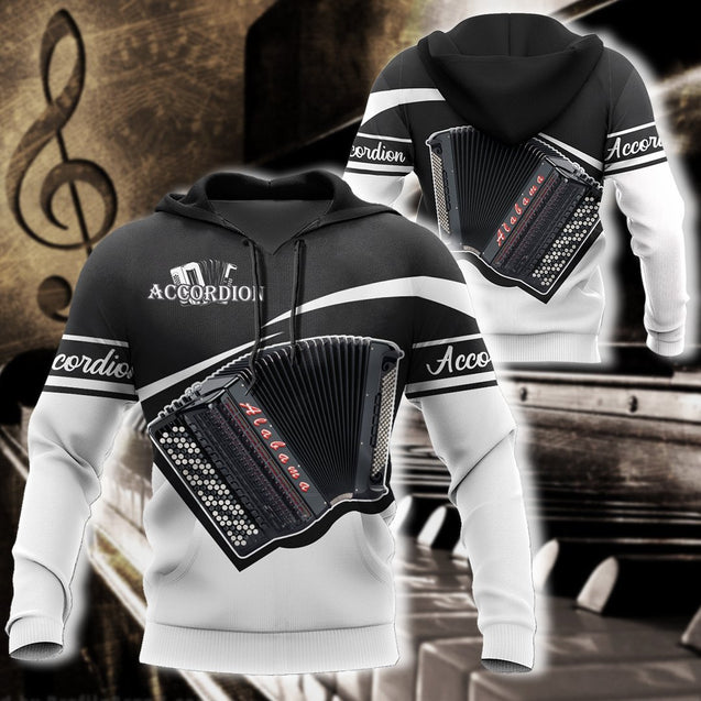 Accordion music 3d hoodie shirt for men and women HG HAC100101-Apparel-HG-Zip hoodie-S-Vibe Cosy™