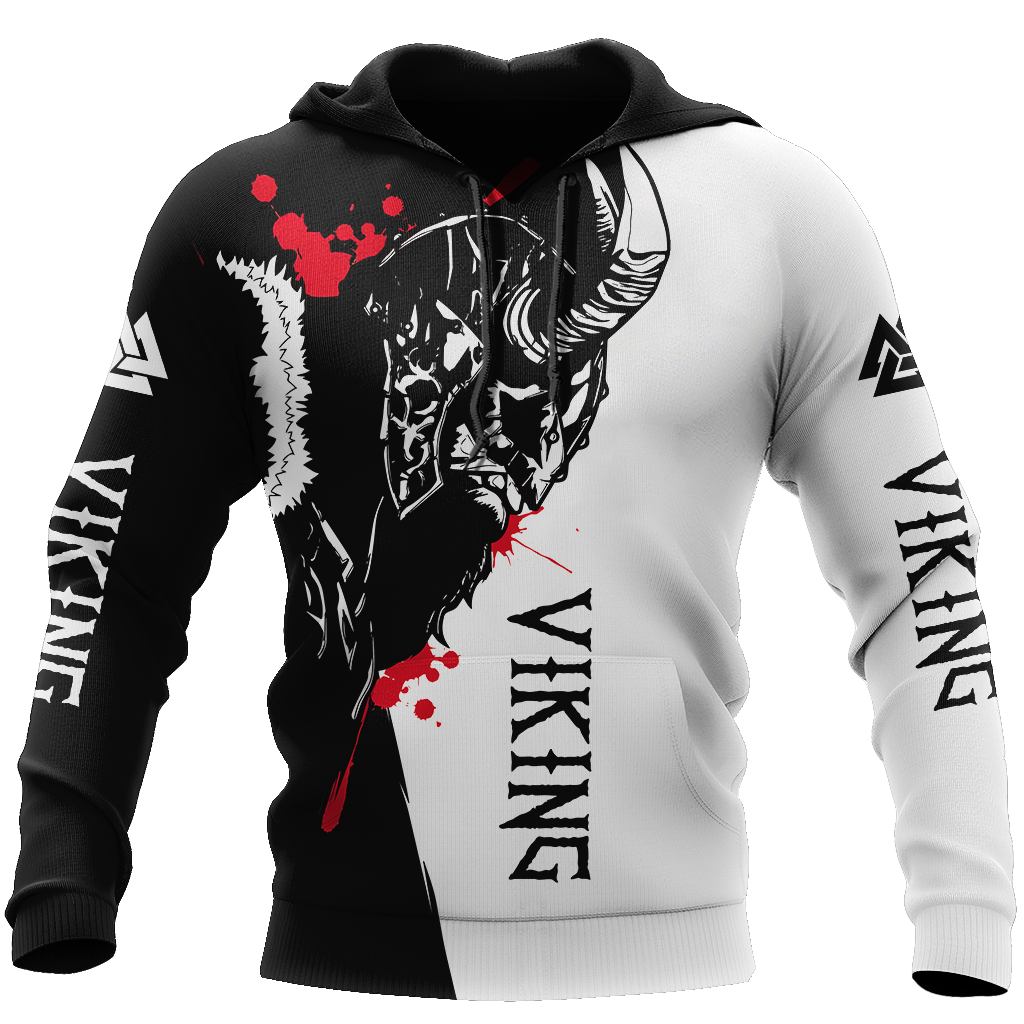 Vikings Odin 3D All Over Printed Shirts For Men and Women-Apparel-HP Arts-Hoodie-S-Vibe Cosy™