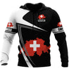 Switzerland Hoodie 3D All Over Printed Unisex Hoodie