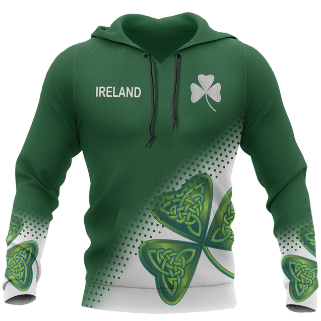 Ireland Shamrock Hoodie NM-Apparel-NM-Hoodie-S-Vibe Cosy™