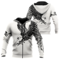 Eagle Tatoo Hoodie 3D All Over Printed Shirts For Men Pi15072003-Apparel-LAM-Zipped Hoodie-S-Vibe Cosy™