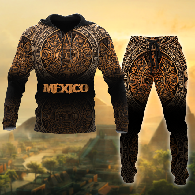 Aztec Mexico Hoodie Personalized 3D All Over Printed Shirts VP06032101