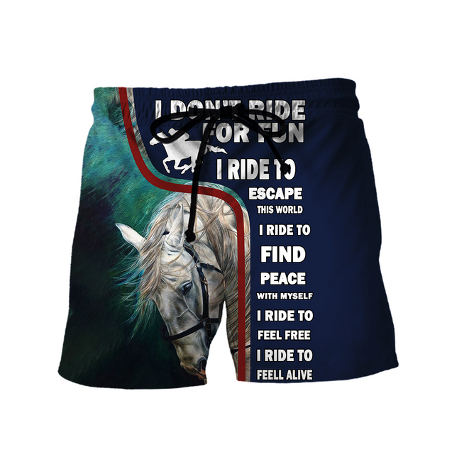 Horse Art 3D All Over Printed Clothes HR2-Apparel-NNK-SHORTS-S-Vibe Cosy™