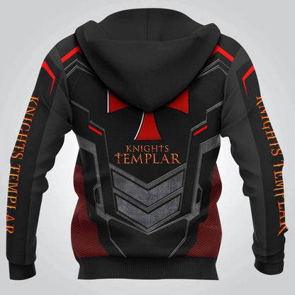 Knights Templar 3D Full Printing MP760-Apparel-MP-Hoodie-S-Vibe Cosy™