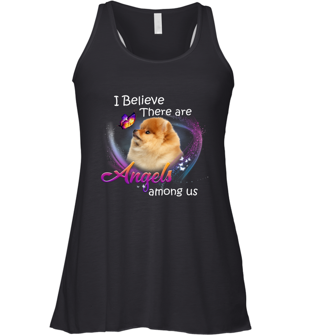 Pi281213 Pomeranian-Apparel-Amsbk-Racerback Tank-Black-XS-Vibe Cosy™