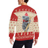 Koala Australian Christmas™ Sweatshirt K5-CREWNECK SWEATSHIRTS-HP Arts-Men-XXXL-Red Mix Creme-Vibe Cosy™