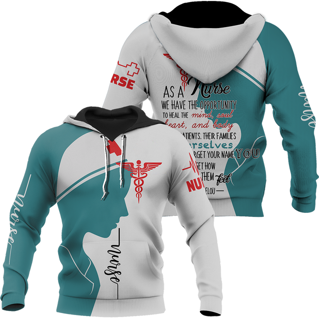 Beautiful Nurse 3D All Over Printed Shirts For Men and Women JJ130401-Apparel-TT-Hoodie-S-Vibe Cosy™