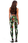 Major Mitchell’s Cockatoo Parrot and Flower Legging-Apparel-HbArts-Hoodie Dress-S-Vibe Cosy™