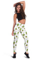 All Over Printing Green Cactus Hoodie Dress-Apparel-Phaethon-Hoodie Dress-S-Vibe Cosy™