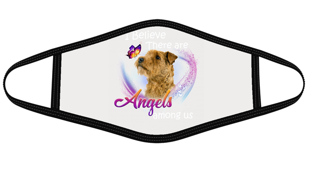 Pi281209 Irish Terrier-Apparel-Amsbk-Face Cover-White-3pcs-Vibe Cosy™