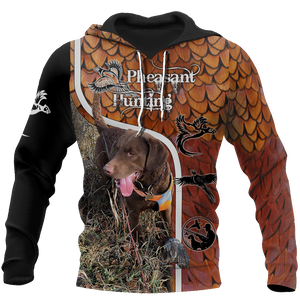 Pheasant Hunting 3D All Over Printed Shirts JJ060502-Apparel-MP-Hoodie-S-Vibe Cosy™