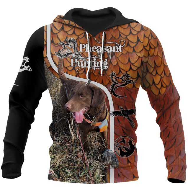 Pheasant Hunting 3D All Over Printed Shirts JJ060502-Apparel-MP-Hoodie-S-Vibe Cosy™