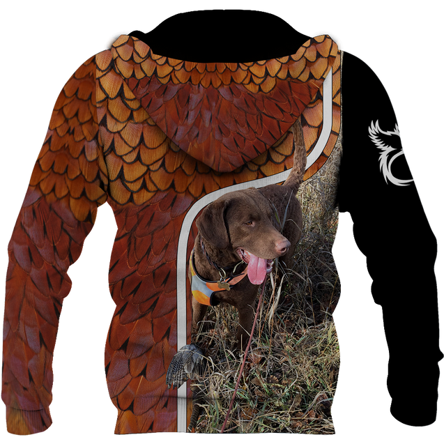 Pheasant Hunting 3D All Over Printed Shirts JJ060502-Apparel-MP-Hoodie-S-Vibe Cosy™