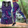 Beautiful Dragonfly Combo Tank + Legging JJ300305-Apparel-TA-S-S-Vibe Cosy™