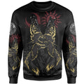 Vikings - The Wolves Skoll and Hati-Apparel-HP Arts-Sweatshirt-S-Vibe Cosy™