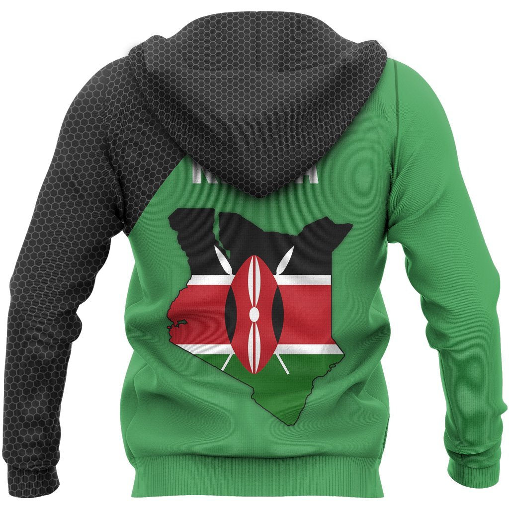 Kenya Map 3D All Over Printed Shirts for Men and Women TT0068-Apparel-TT-Hoodie-S-Vibe Cosy™