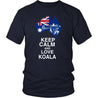 KEEP CALM AND LOVE KOALA R1-T-SHIRTS-HP Arts-District Unisex Shirt-Navy-S-Vibe Cosy™