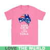 KEEP CALM AND LOVE KOALA R1-T-SHIRTS-HP Arts-Gildan Womens T-Shirt-Azalea-S-Vibe Cosy™