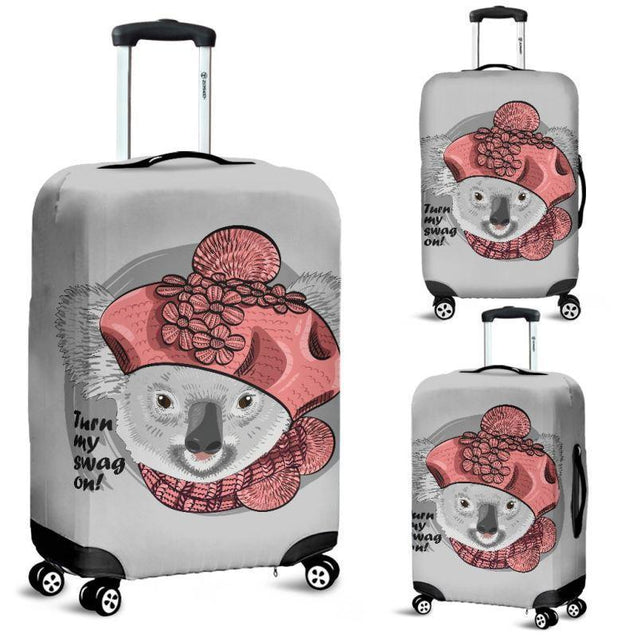 KOALA 09 LUGGAGE COVER - BN02-LUGGAGE COVERS-HP Arts-Luggage Covers - Koala 10-Small 18-22 in / 45-55 cm-Vibe Cosy™